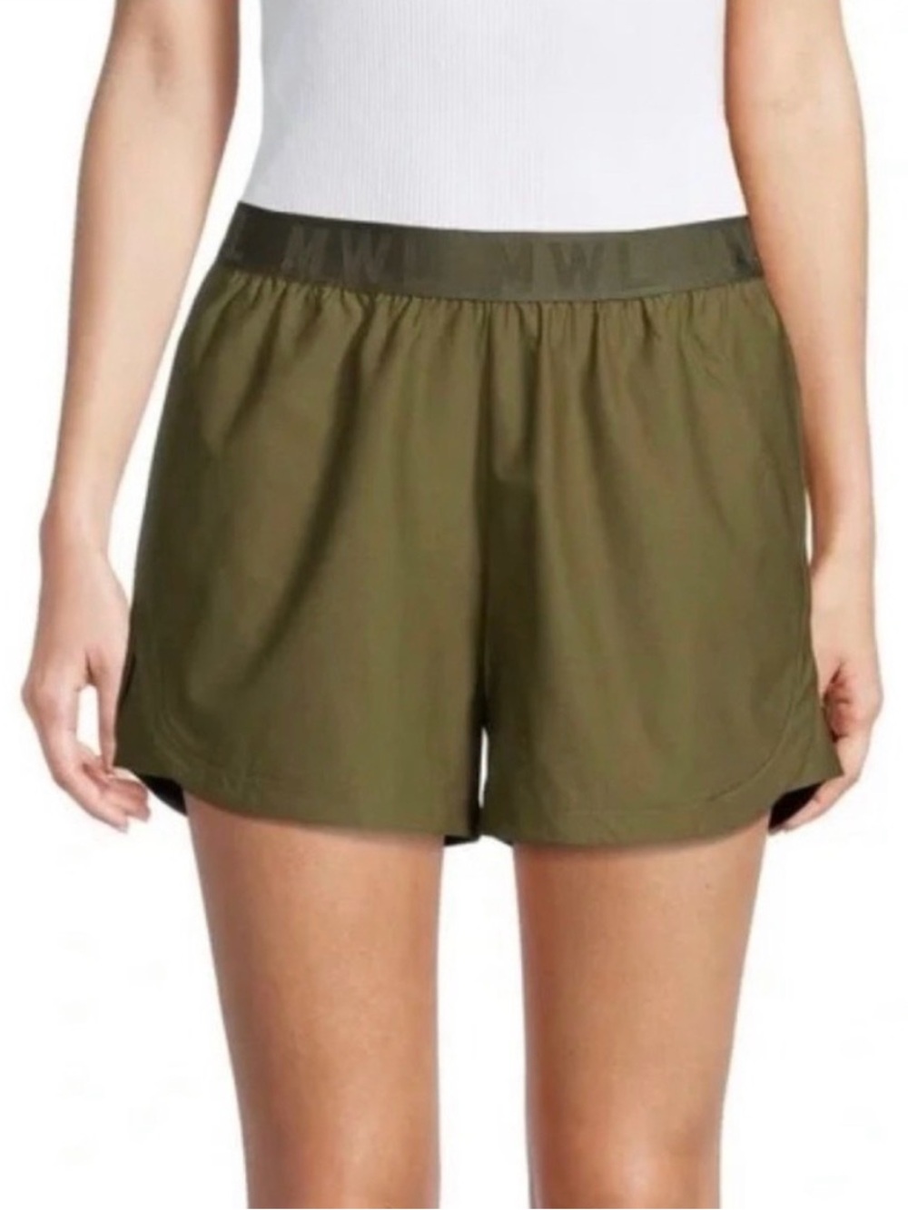 MWL Olive Green Women's Athletic Shorts